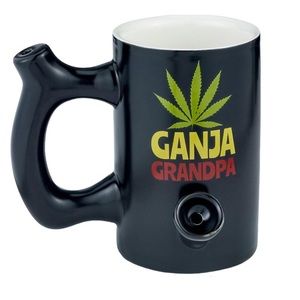 GRANDPA ROAST & TOAST MUG Black